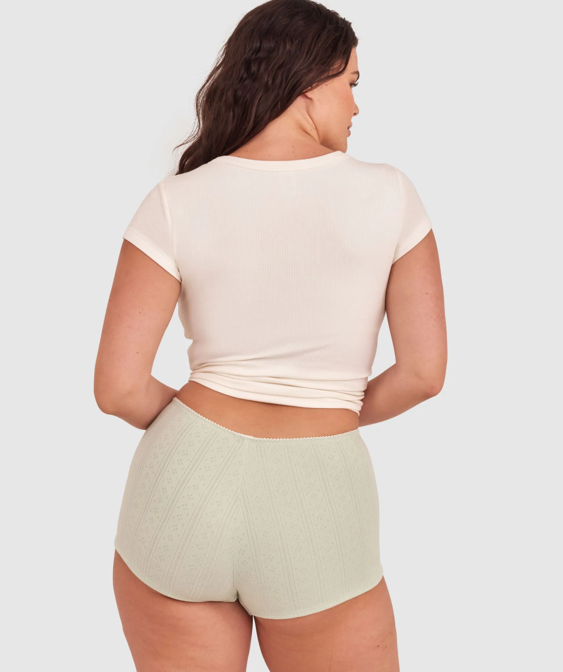 Georgia Shortie - Light Green