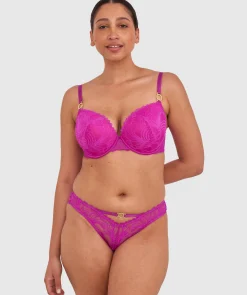 Gia Brazilian Knicker - Purple