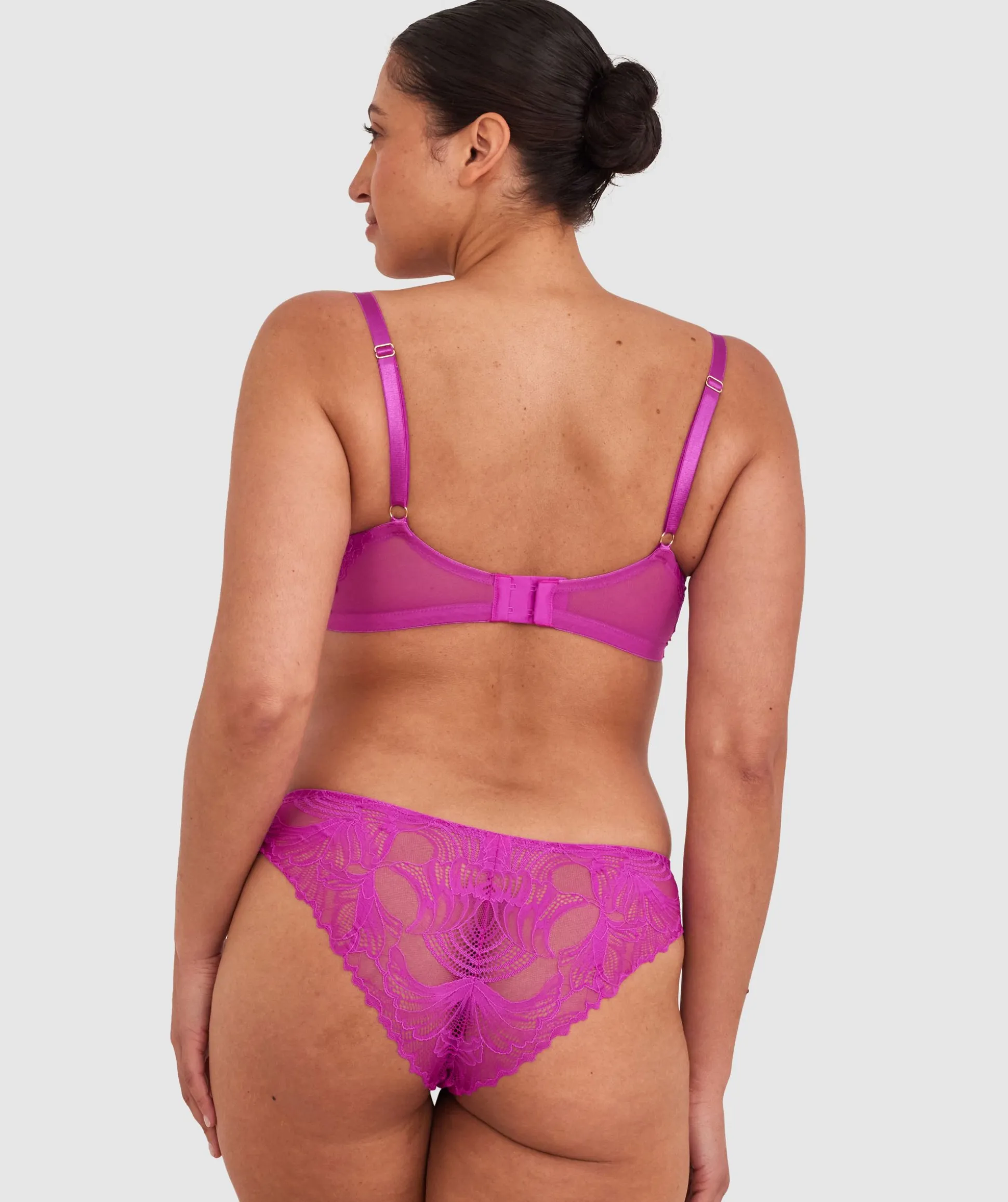 Gia Brazilian Knicker - Purple