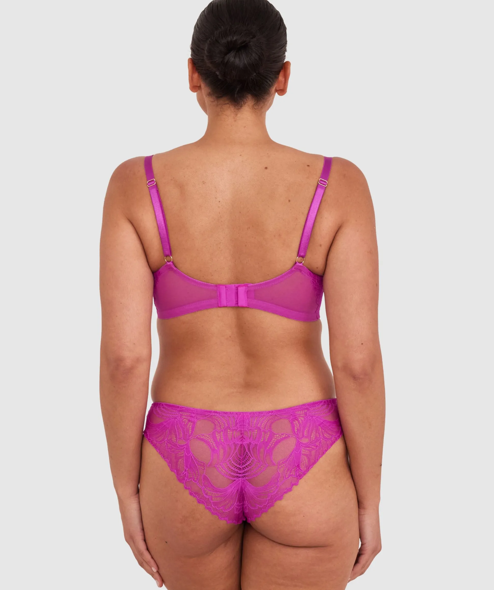 Gia Push Up Bra - Purple
