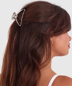 Hair Clip - Silver