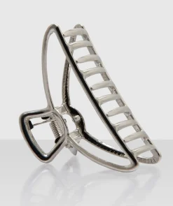 Hair Clip - Silver