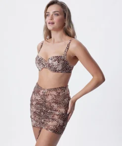 Hvar Swim Coverup Skirt - Print Animal