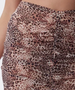 Hvar Swim Coverup Skirt - Print Animal