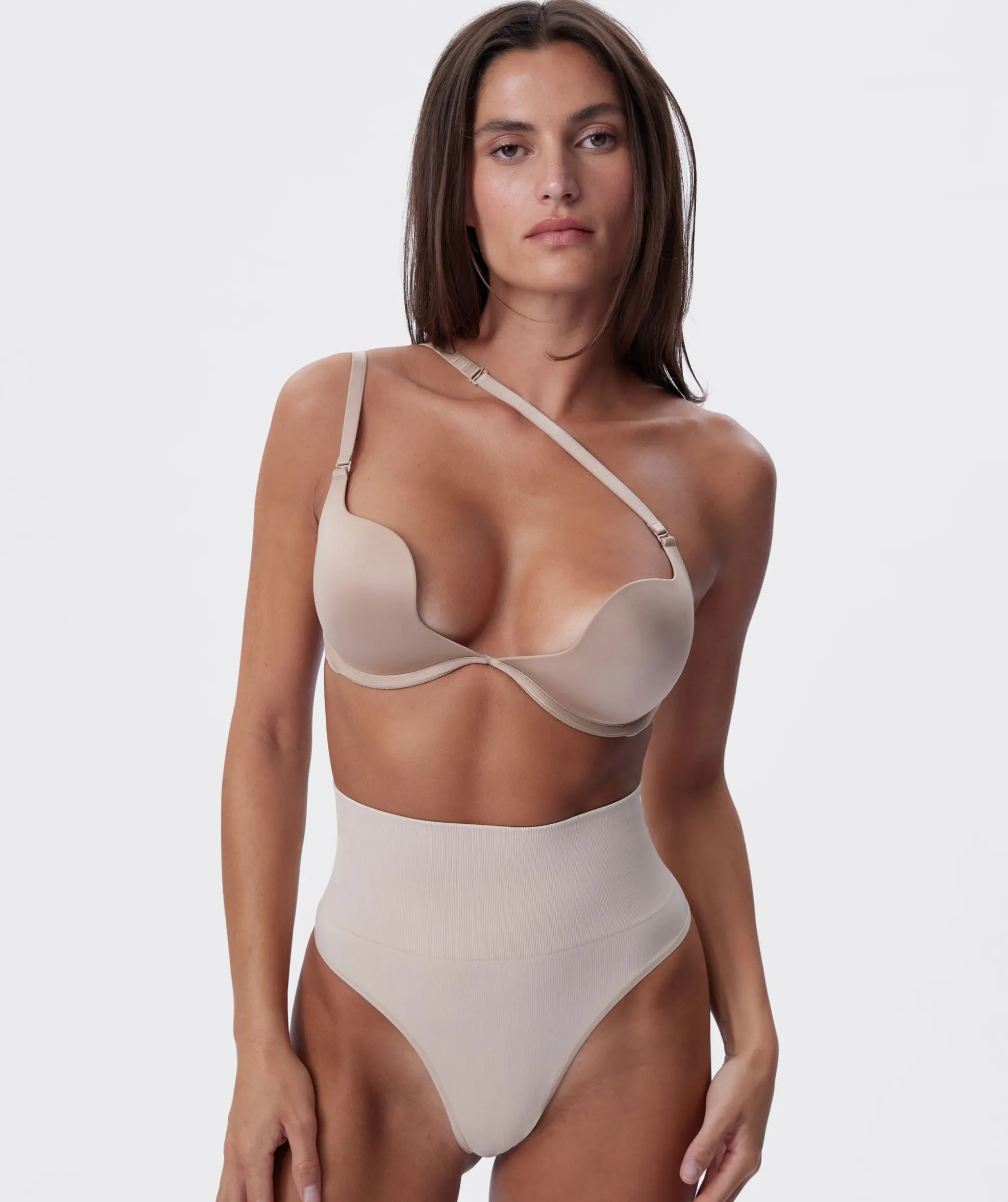 Inner Essence Lightly Lined Multiway Bra - Nude 2