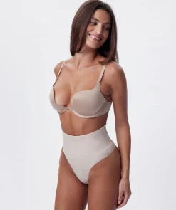 Inner Essence Lightly Lined Multiway Bra - Nude 2