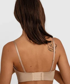 Inner Essence Strapless Plunge Bra - Nude 2