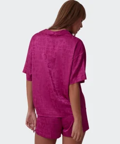 Jacqui Short Sleeve Shirt - Magenta