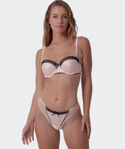 Jadey G String - Oatmeal