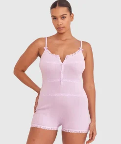 Janelle Romper - Lilac