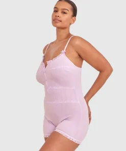 Janelle Romper - Lilac