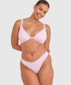 Janelle Unlined Bra - Lilac