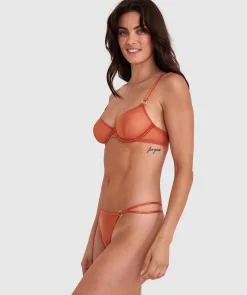 Kaia Underwire Bra - Cinnamon