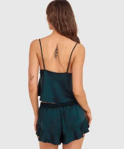 Kelsey Cami-Dark Green / Emerald