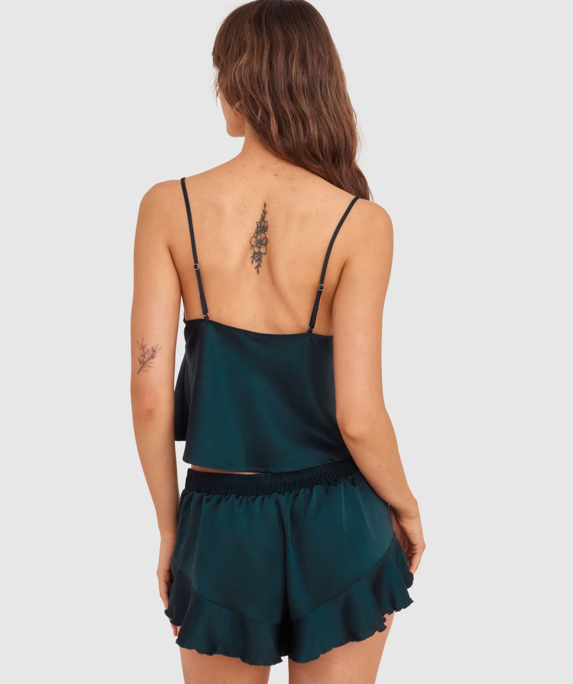 Kelsey Cami-Dark Green / Emerald