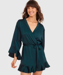 Kelsey Short Wrap - Dark Green / Emerald