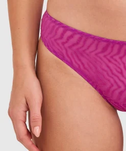 Kitty Brazilian Knicker-Purple