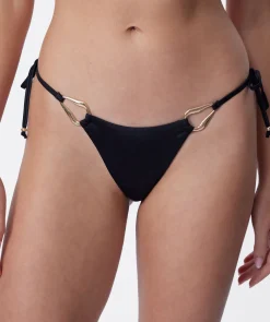 Kos G String Swim Bottom - Black