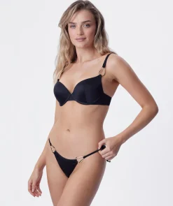 Kos G String Swim Bottom - Black