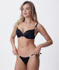 Kos Push Up Swim Top - Black