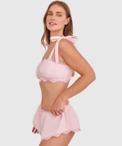 Lela Bralette - Vintage Pink