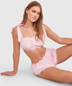 Lela Bralette - Vintage Pink