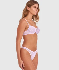 Leora Underwire Bra - Lilac