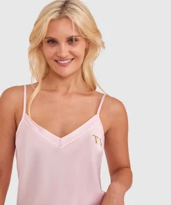 Liquid Satin Cami - Light Pink