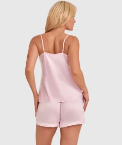 Liquid Satin Cami - Light Pink