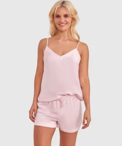 Liquid Satin Shorts - Pink