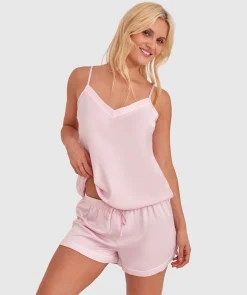Liquid Satin Shorts - Pink
