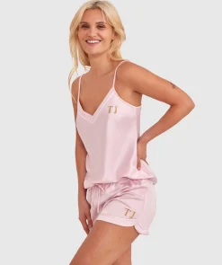 Liquid Satin Shorts - Pink