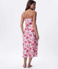 Lola Long Slip - Print Floral