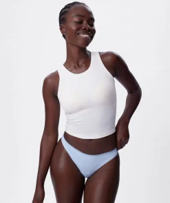 Lyra G String - Light Blue