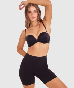 Maidenform Mid Waist Thigh Slimmer - Black