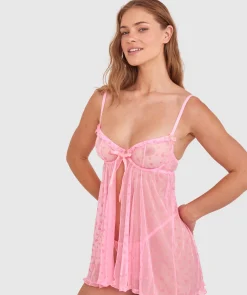 Maisie Babydoll - Pink