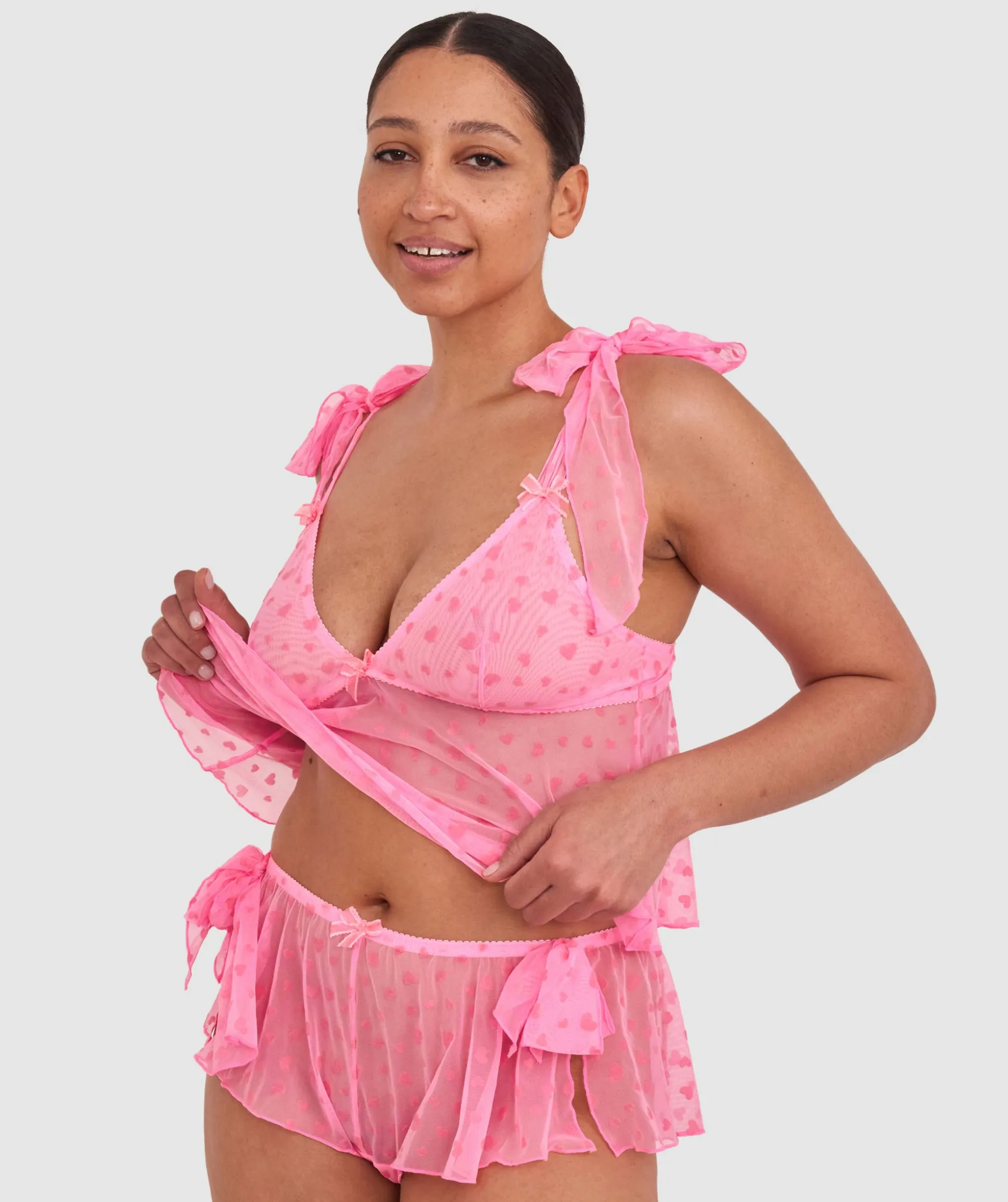 Maisie French Knicker - Pink