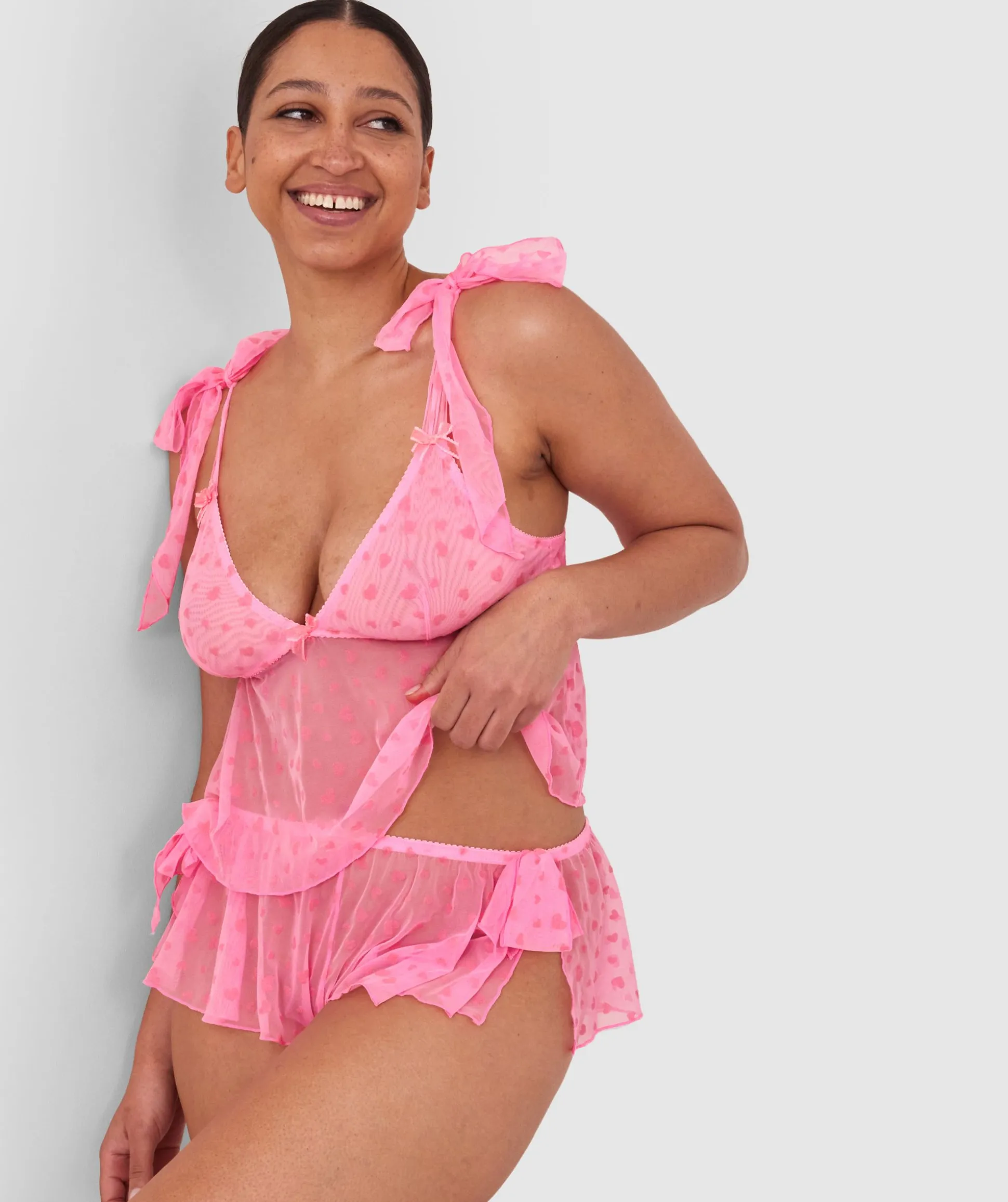 Maisie French Knicker - Pink