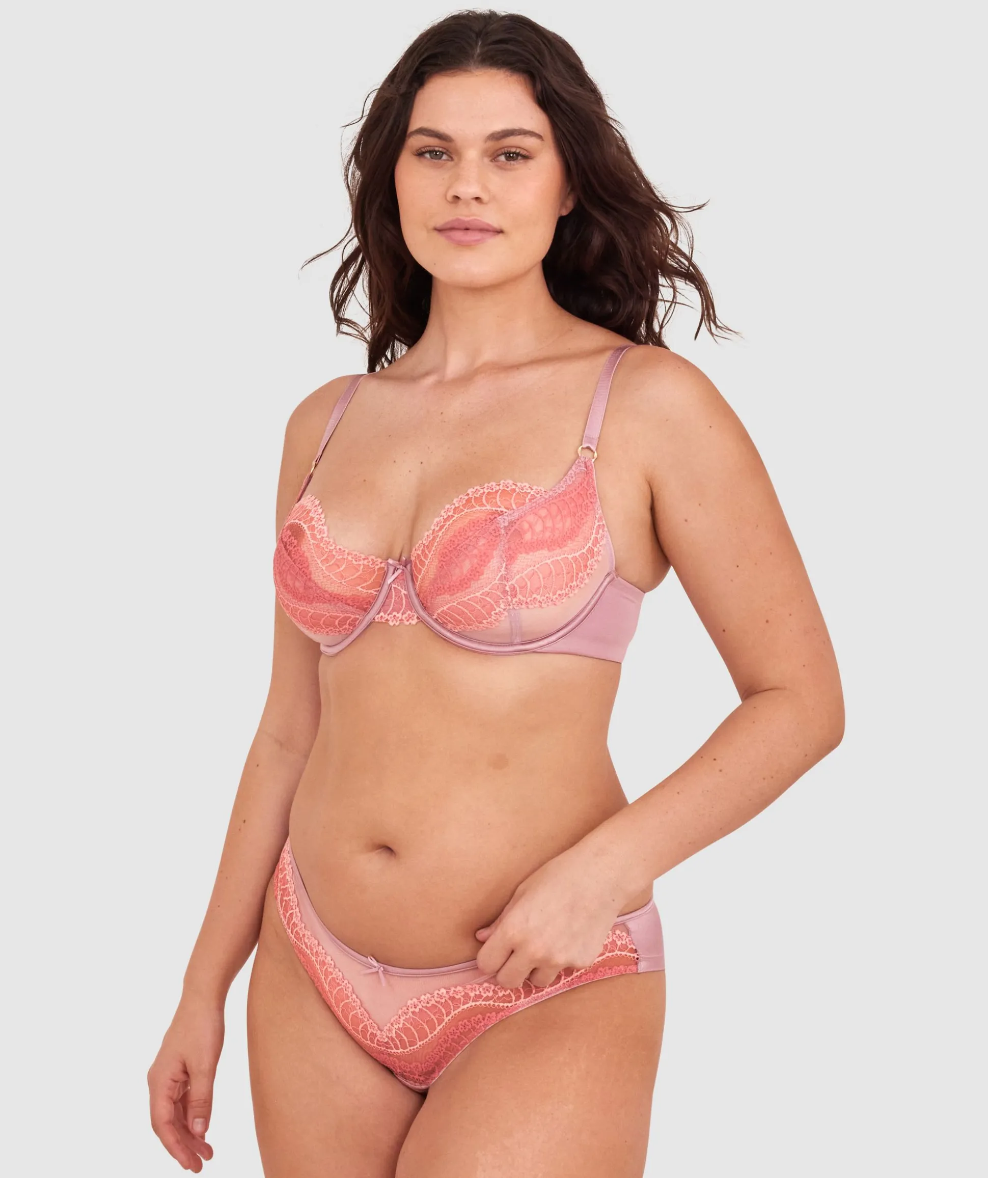 Marinel Brazilian Knicker - Rose