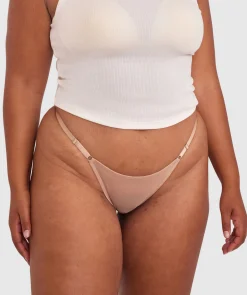 Mesh Basics V String - Nude 3