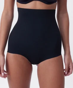 Microfibre High Waist Brief - Black
