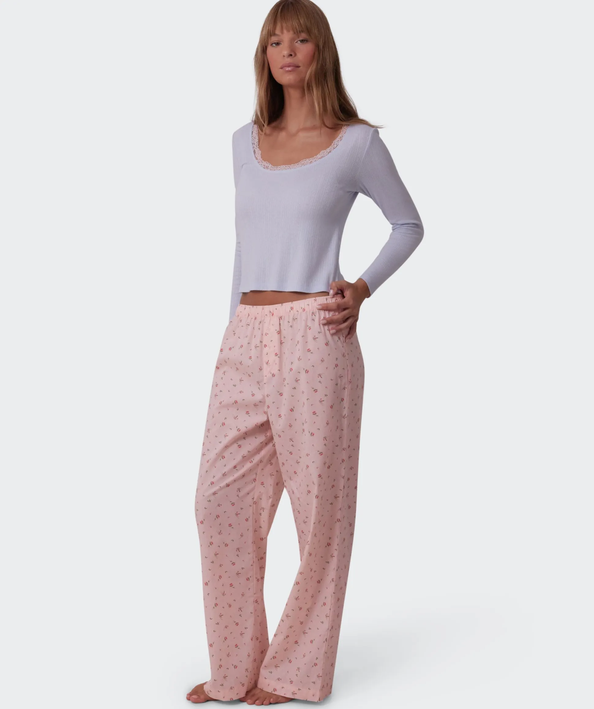 Mix And Match Long Pant - Print Ditsy Floral