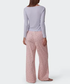 Mix And Match Long Sleeve Top-Light Blue
