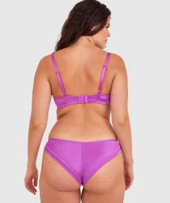 Narelle Brazilian Knicker - Purple