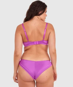 Narelle Lightly Lined Balconette Bra - Purple