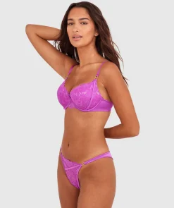 Narelle Lightly Lined Bra - Purple
