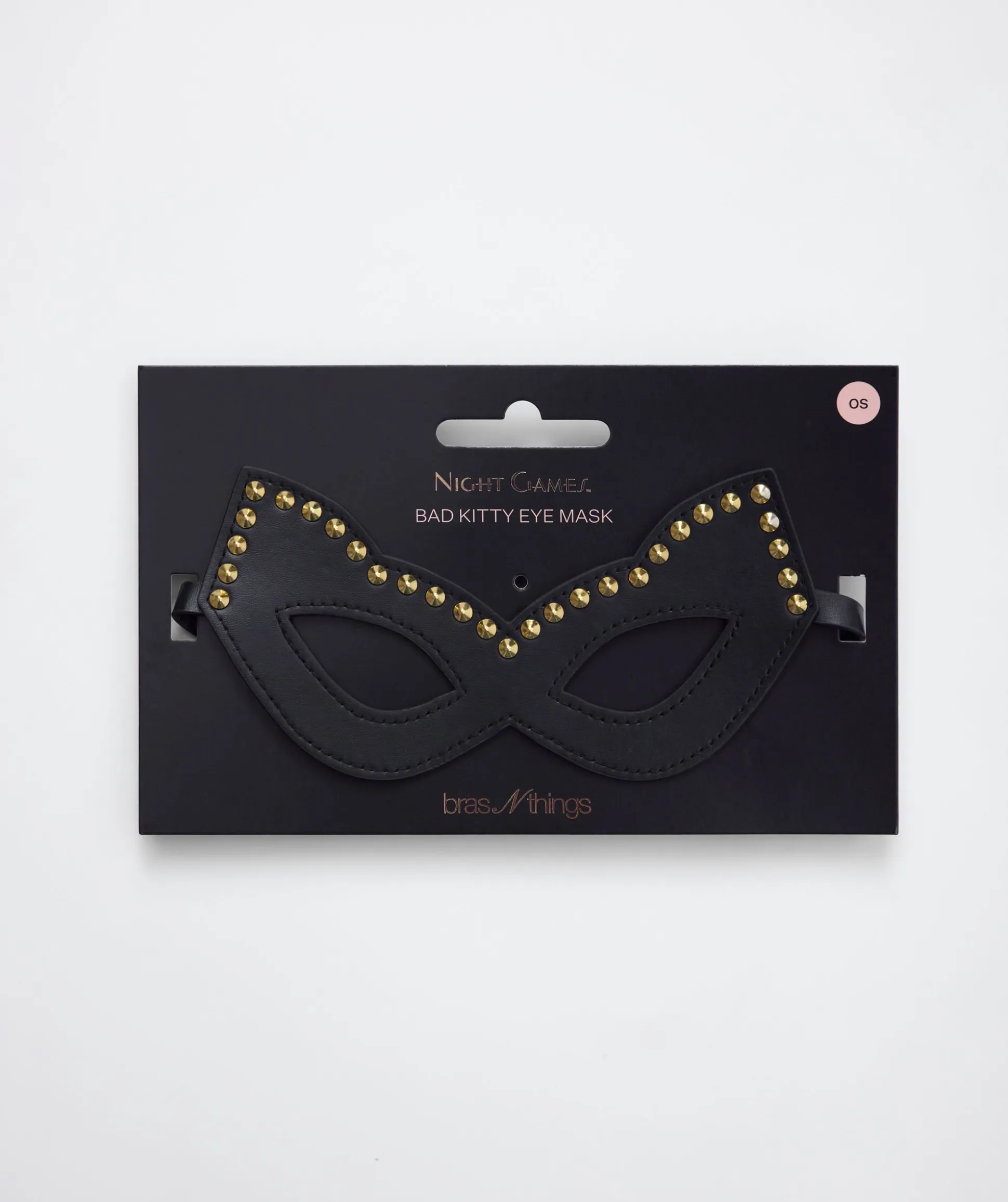 Night Games Bad Kitty Eyemask - Black
