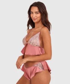Night Games Bare All Cami - Rose/Lilac