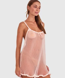 Night Games Blushing Slip - Light Pink