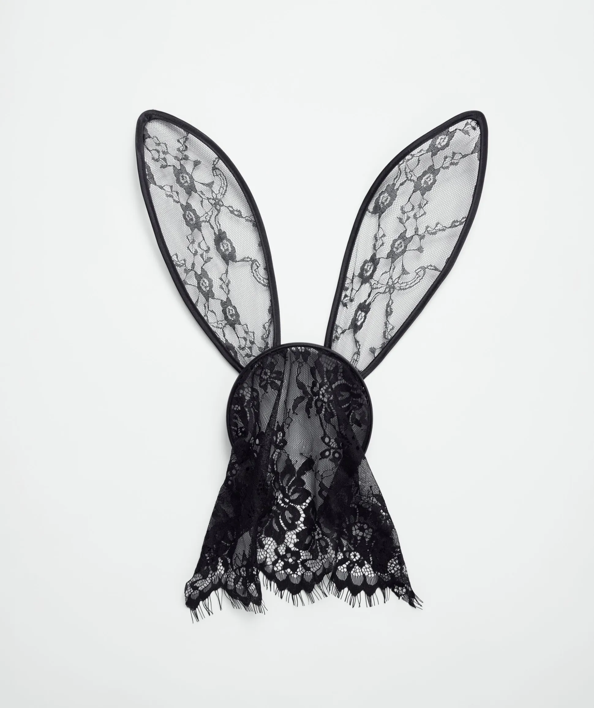 Night Games Bunny Headband - Black